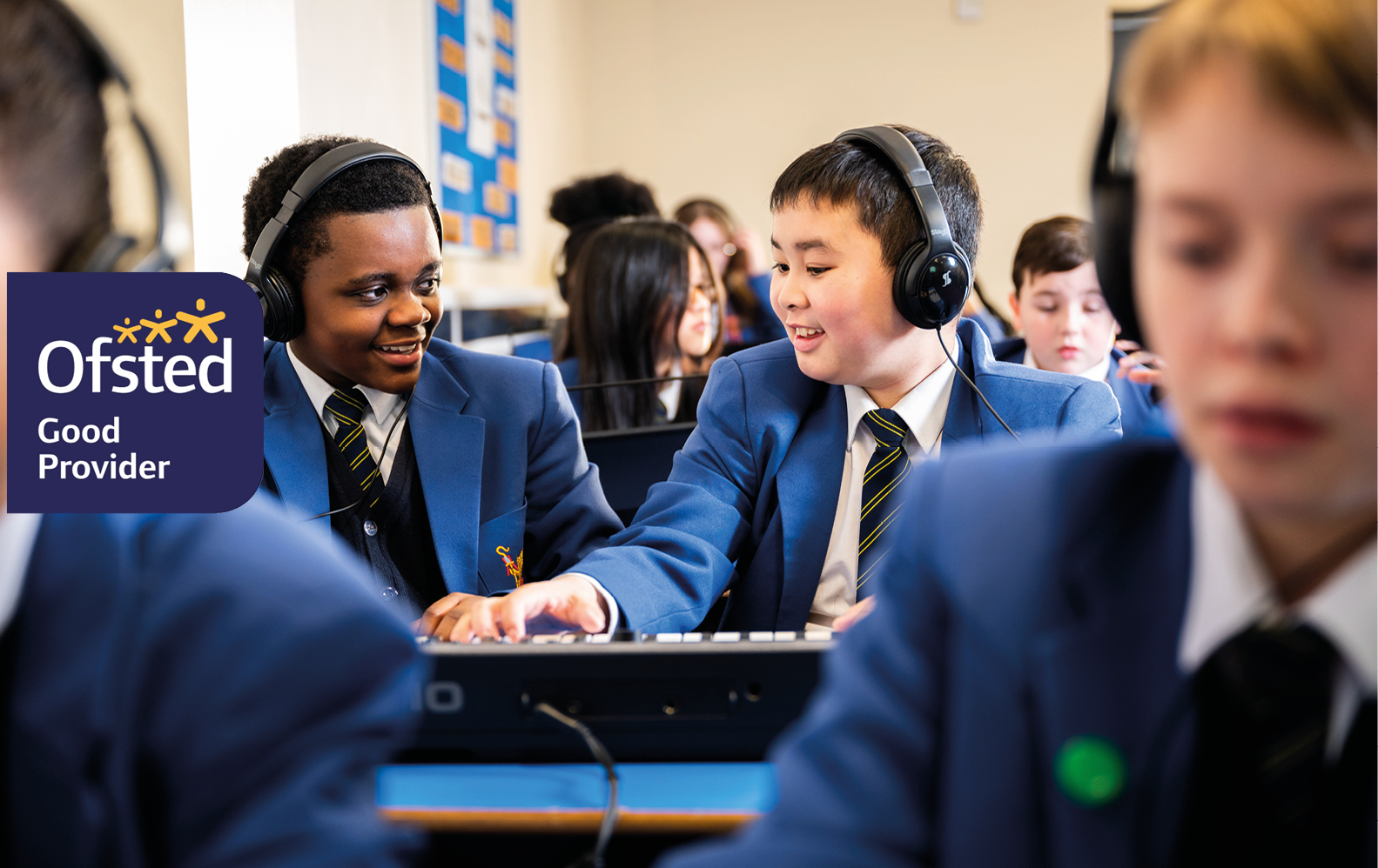 'Pupils have positive attitudes to their learning and they behave well in their lessons.'